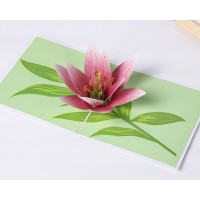 Handmade 3d Pop Up Card Birthday,wedding Anniversary,valentine's Day,mother's Day,blank Card,seasonal Greeting Card
